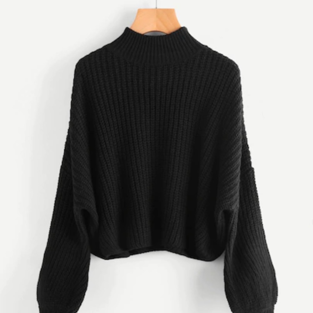 Black SHEIN Sweater